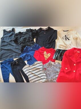 Girl’s Chic & Preppy Matching Set Clothing Bundle / Lot - Outfits for Size 4-6